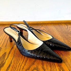 Ann Taylor sling-back pumps